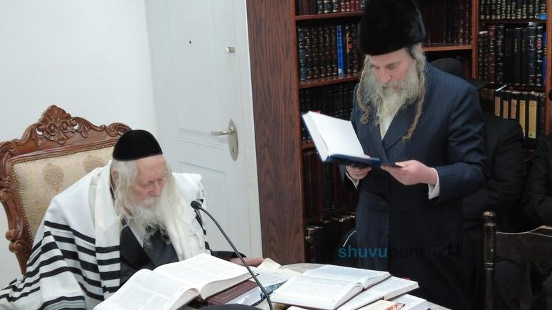 סיום מסכת בבא בתרא ושיעור ל'חבורת דף היומי בבית מדרשינו' במעונו של הגה"צ רבי