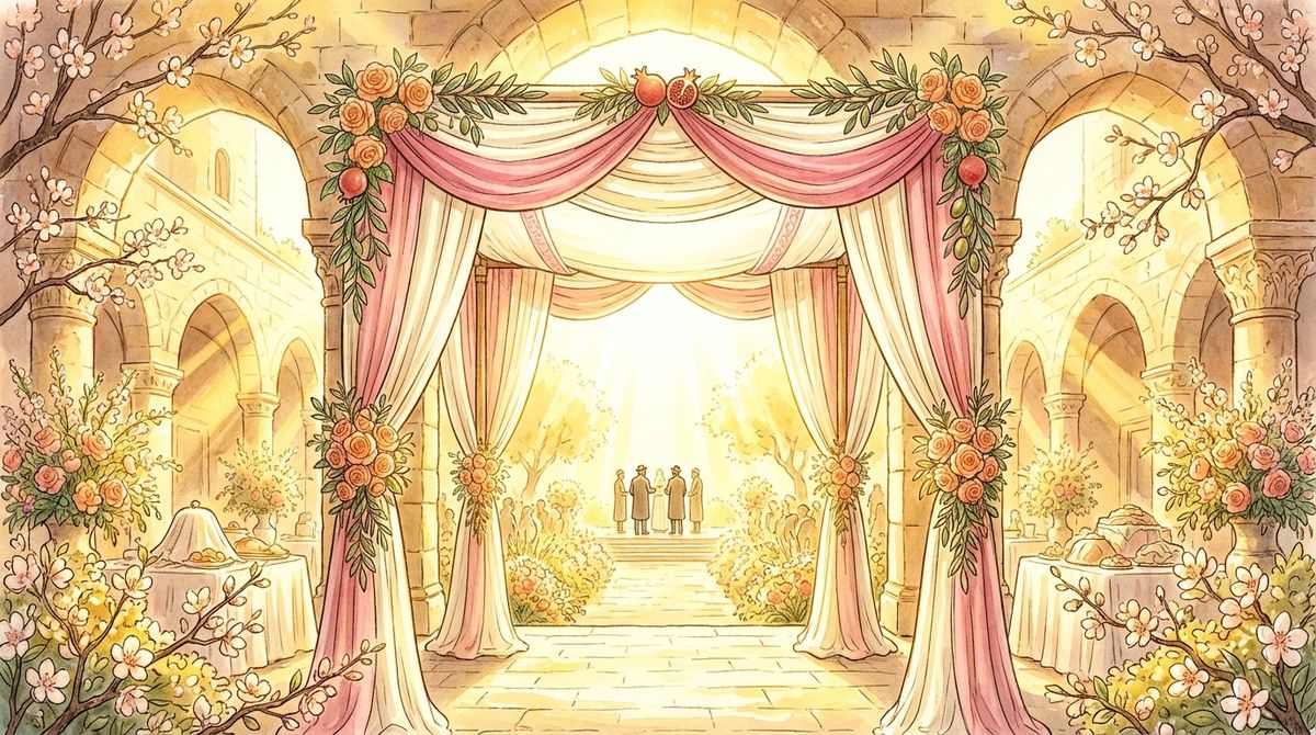 קוֹל רִנָּה וִישׁוּעָה בְּאָהֳלֵי צַדִּיקִים • שמחת נישואי נינת הגה"צ רבי אליעזר ברלנד שליט"א