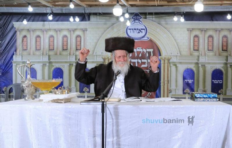 גלריית התמונות המרהיבה מהילולת רבינו נחמן עם הגה"צ הרב אליעזר ברלנד שליט"א