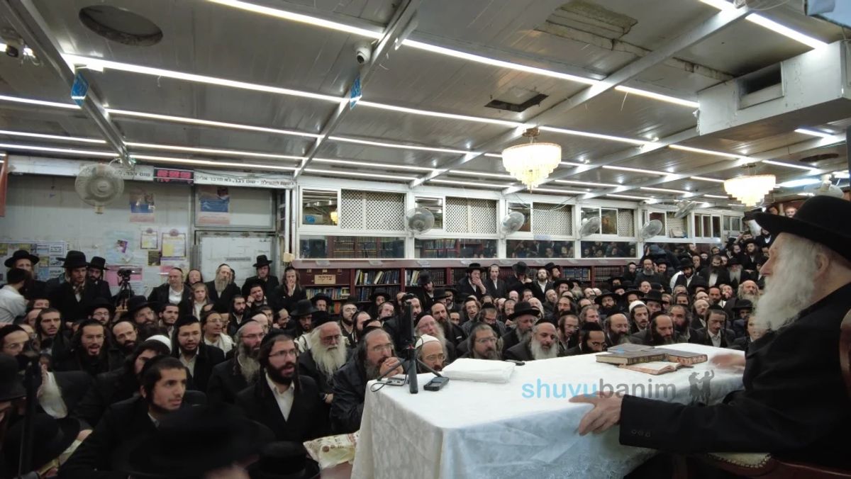 בְּנֵי בִינָה ◇ כינוס הכנה לחנוכה ל'התאחדות האברכים' בהשתתפות הגה"צ רבי אליעזר ברלנד שליט"א