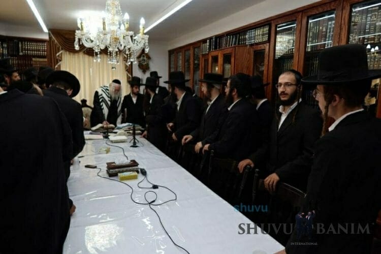 Shiur at Home of Rav Berland Shlit”a for Tutors from “Mishkani”