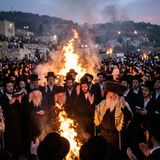 Watch: Clip from the Shuvu Banim Compound in Meron Last Year