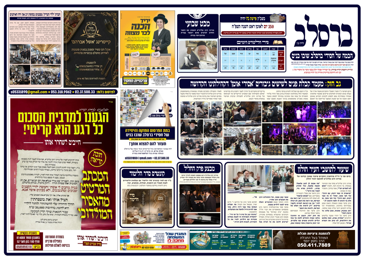 כל העלונים של שובו בנים לפרשת נח — לקריאה ולהורדה