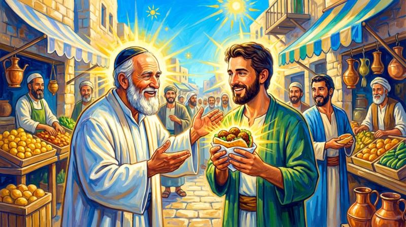 סיפור: כשהרב ברלנד שליט"א הוכיח את התלמיד על מנת הפלאפל