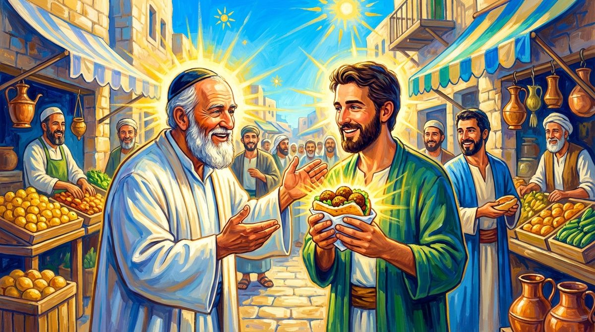 סיפור: כשהרב ברלנד שליט"א הוכיח את התלמיד על מנת הפלאפל