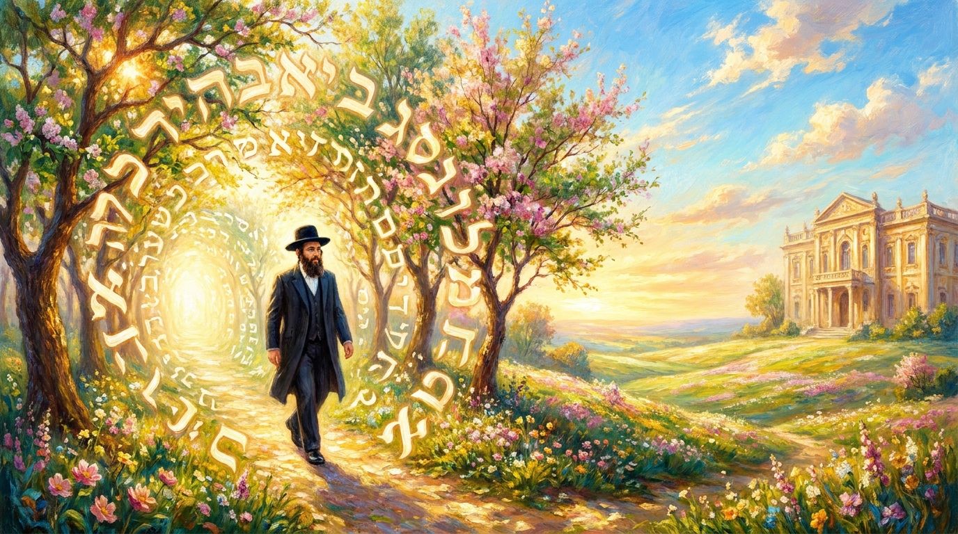 סוד האותיות החיות: עומק האמונה והבריחה מן הכבוד