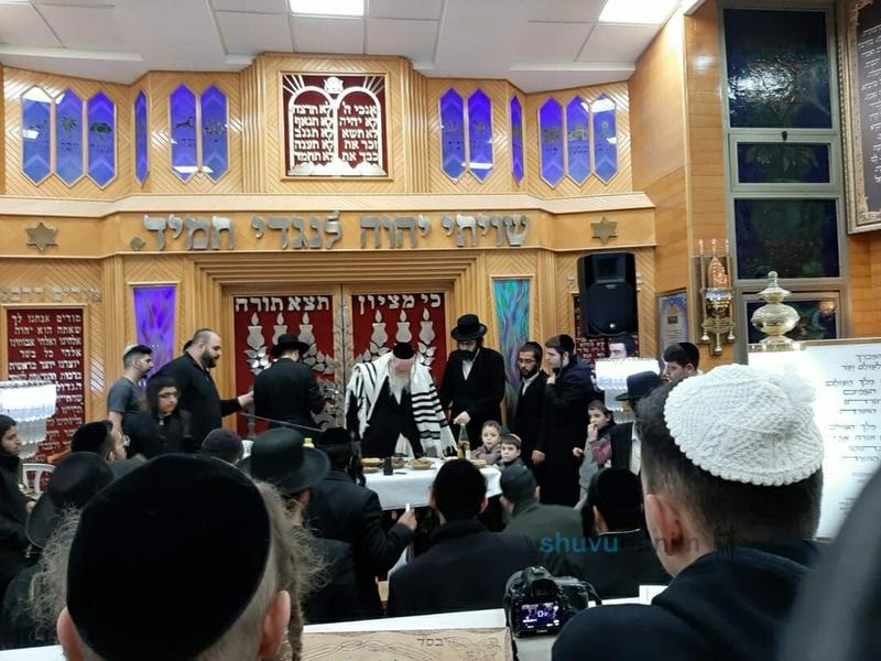 מעמד סיום הש"ס המרגש בכנס התורני באשדוד עם הגה"צ הרב אליעזר ברלנד שליט"א