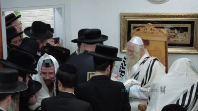 שמחת בית צדיקים - ברית לנינו של הגה"צ רבי אליעזר ברלנד שליט"א