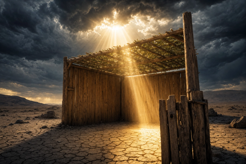 The Secret of Sweetening Judgments: What Did the Sukkah Reveal to Job?
