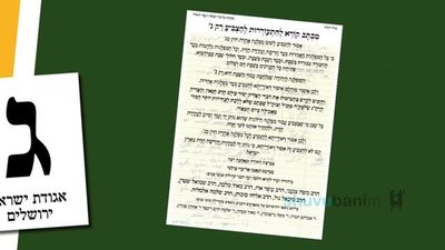 לֹּא לָלֶכֶת לַבְּחִירוֹת יוֹתֵר חָמוּר מֵאֲכִילָה בְּיוֹם כִּפּוּר!! • הגה"צ רבי אליעזר ברלנד שליט"א במכתב יחד עם רבני קהילת שובו בנים