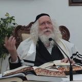 שיעור בבית הגה"צ רבי אליעזר ברלנד שליט"א למניין הנץ בניגונים בקהילת נצח ישראל במודיעין עילית