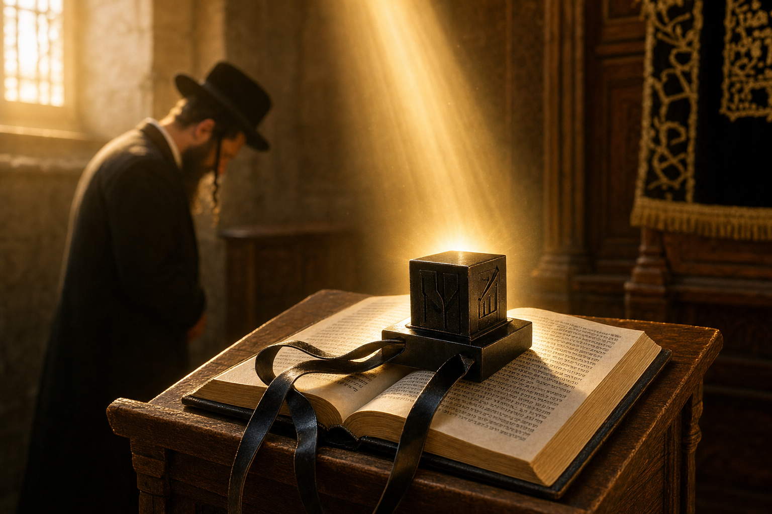 סוד אור התפילין והבושה היהודית