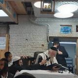 תפילת שחרית ושיעור בדף היומי עם הרב שליט"א