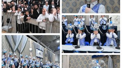 יָבוֹאוּ טְהוֹרִים • מסיבת חומש לילדי תלמוד תורה 'ברסלב נחמת ציון'