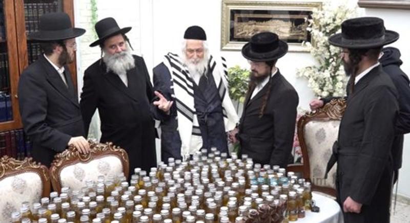 פַּךְ הַשֶּׁמֶן הַטָּהוֹר ◇ הגה"צ רבי אליעזר ברלנד שליט"א בברכת השמן לאברכי