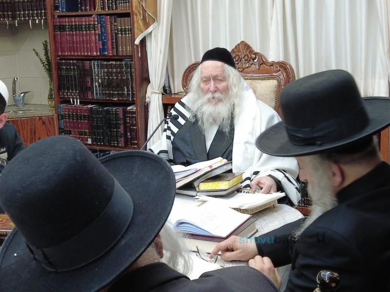 שיעור לתושבי באר שבע במעונו של הגה"צ רבי אליעזר ברלנד שליט"א