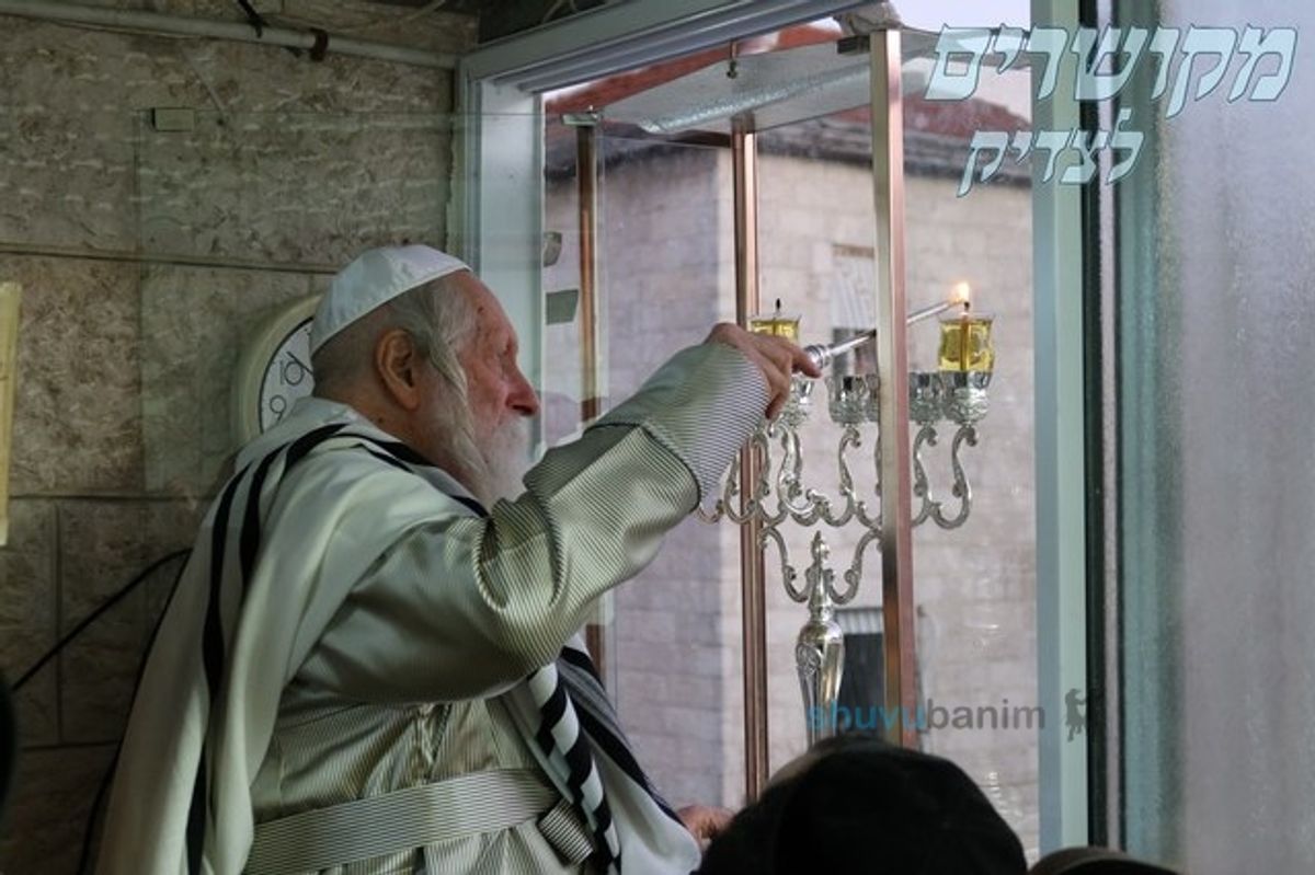 "קֹדֶשׁ הֵם" • קיבוץ שבת חנוכה בצילו של הגה"צ רבי אליעזר ברלנד שליט"א