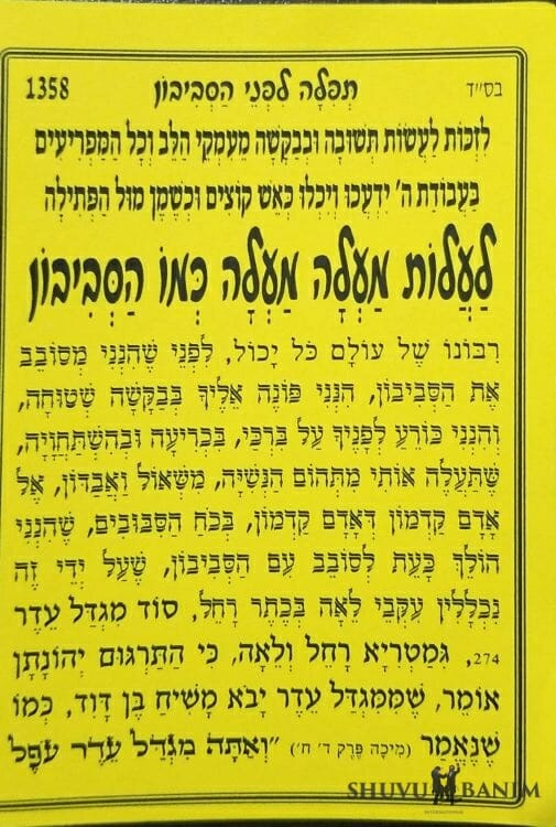 #1358 Prayer to go higher and higher like the dreidel