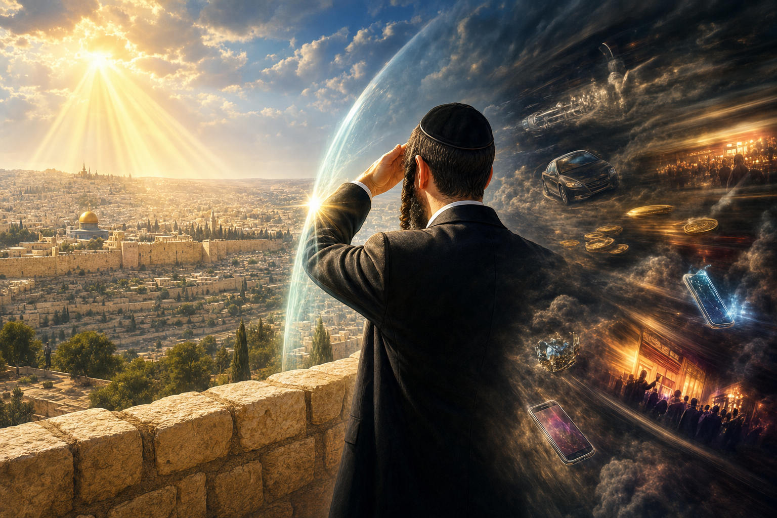 סוד שמירת העיניים: המלחמה האמיתית של האדם בעולם