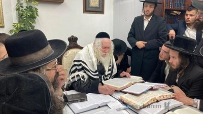 שיעורים לתושבי ברכפלד וחצור השבוע בבית הגה"צ רבי אליעזר ברלנד שליט"א