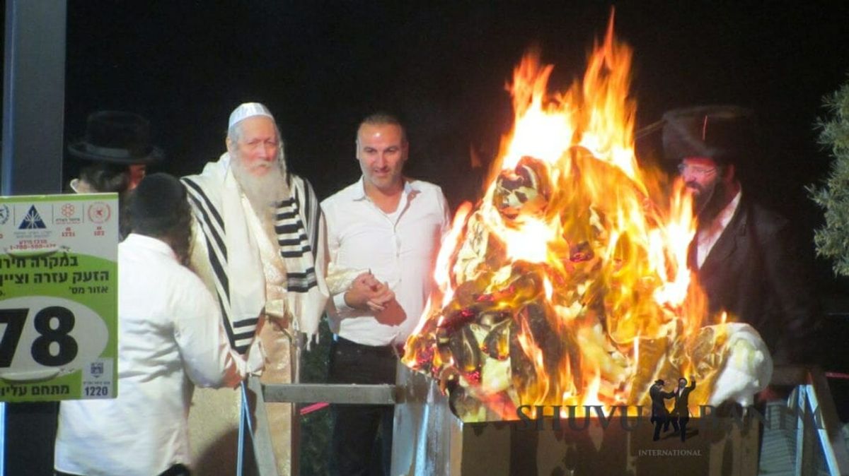 ל"ג בעומר תשע"ט במירון עם הגה"צ הרב אליעזר ברלנד שליט"א