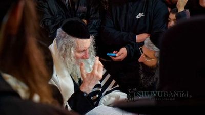 דברי הגה"צ הרב אליעזר ברלנד שליט"א מתומללים יחד עם השיעור המוקלט