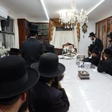 שיעור לכולל הוראה במעונו של הגה"צ רבי אליעזר ברלנד שליט"א