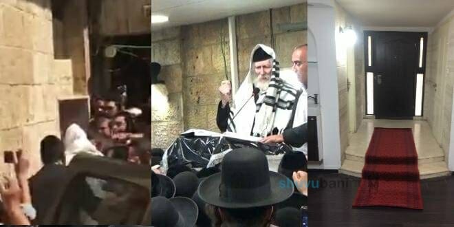 כ"ח אייר - 5 שנים לחזרתו של מורינו הגה"צ רבי אליעזר ברלנד שליט"א מהגלות לביתו בחומה השלישית - צפו בתיעודים