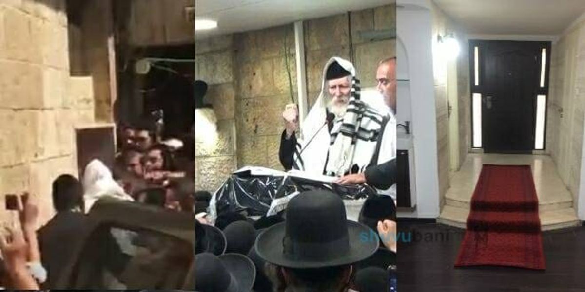 כ"ח אייר - 5 שנים לחזרתו של מורינו הגה"צ רבי אליעזר ברלנד שליט"א מהגלות לביתו בחומה השלישית - צפו בתיעודים