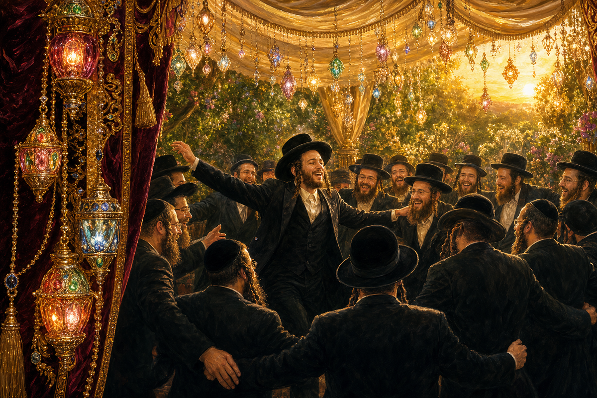 סוד החתן והכלה: בריאה חדשה ושמחת גן עדן