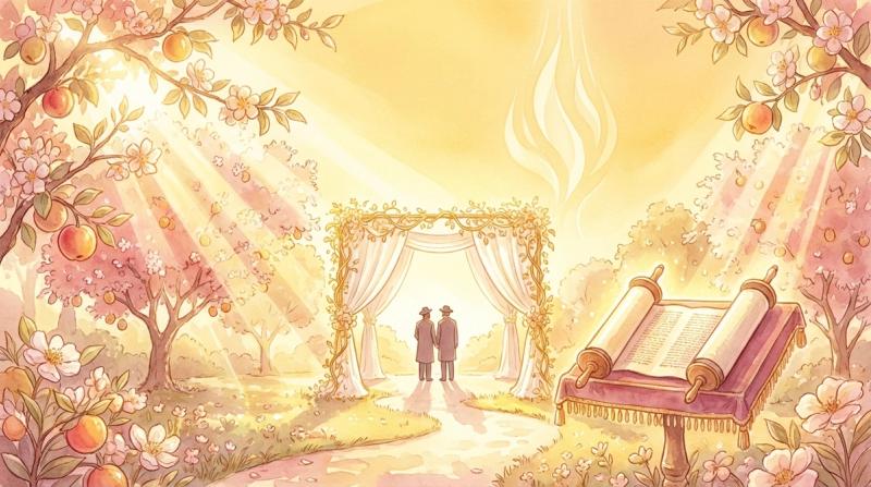 תפילה לזכות לחתן קדוש ולהיות אש להבה