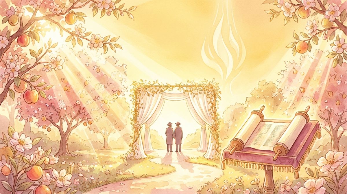 תפילה לזכות לחתן קדוש ולהיות אש להבה