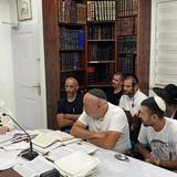 שיעור לשובו בנים ירוחם בבית מורינו הגה"צ רבי אליעזר ברלנד שליט"א