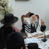 חבורת הנערים 'ביתר עילית' במעונו של מורינו הגה"צ רבי אליעזר ברלנד שליט"א