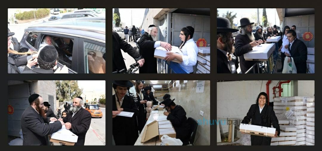 קמחא דפסחא שע"י 'איחוד חסידי ברסלב שובו בנים' בהשתתפותו של הגה"צ רבי אליעזר ברלנד שליט"א • גלריית תמונות