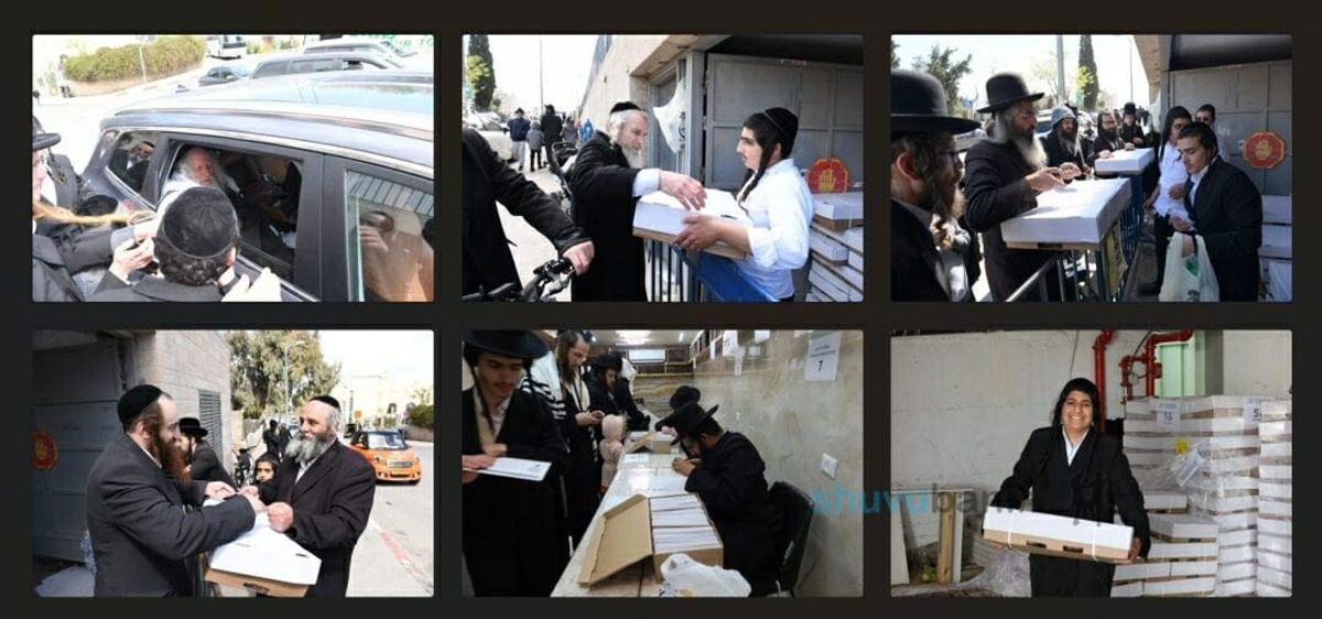 קמחא דפסחא שע"י 'איחוד חסידי ברסלב שובו בנים' בהשתתפותו של הגה"צ רבי אליעזר ברלנד שליט"א  • גלריית תמונות