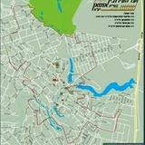 מפת העירוב תחומין המעודכן לשבתות וחגים בעיר אומן