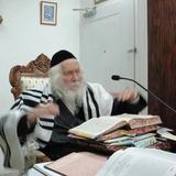 שיעור לקבוצת אברכים תלמידי הפוסק רבי ישראל שרת שליט"א בקודש פנימה