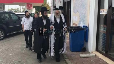 גלריה נדירה של הגה"צ הרב אליעזר ברלנד שליט"א מימי הקיבוץ הקדוש באומן