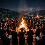 צפו: שירי ל"ג בעומר עם הגה"צ רבי אליעזר ברלנד שליט"א בהולנד