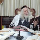 שיעור לתושבי חברון במעונו של הגה"צ רבי אליעזר ברלנד שליט"א