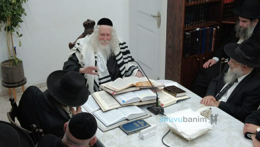 שיעור לשובו בנים אשדוד בבית הגה"צ רבי אליעזר ברלנד שליט"א