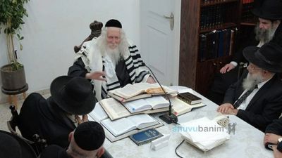 שיעור לשובו בנים אשדוד בבית הגה"צ רבי אליעזר ברלנד שליט"א