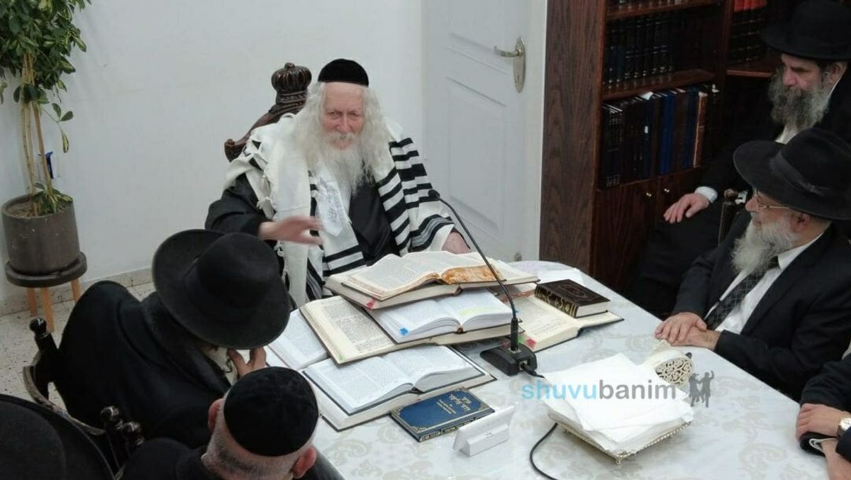 שיעור לשובו בנים אשדוד בבית הגה"צ רבי אליעזר ברלנד שליט"א