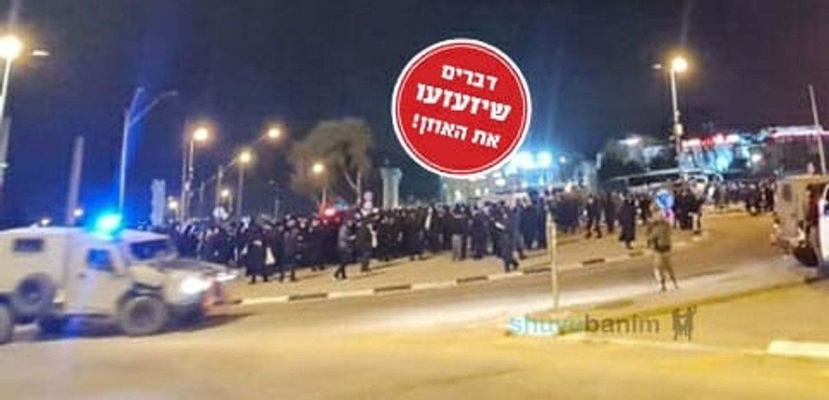 הזוי - האלפים כבר בדרך לתפילה ופתאום פורסם צו אלוף האוסר את הכניסה לתפילה על הרב ברלנד