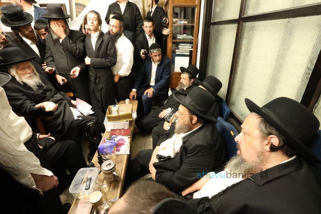 זֶה יְנַחֲמֶנּוּ • הגה"צ רבי אליעזר ברלנד שליט"א בניחום אבלים על פטירת הגה"צ רבי אלתר דוד חיים שטרן זצוק"ל