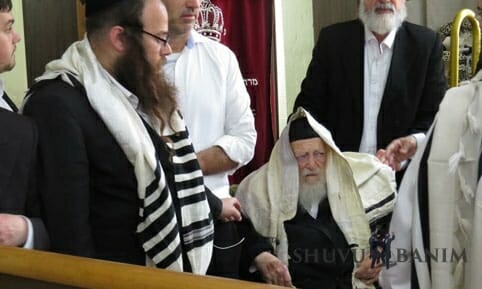 ברית מילה של תלמידי הרב ברלנד שליט"א אצל הרב קניבסקי שליט"א - גלריית תמונות