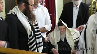 ברית מילה של תלמידי הרב ברלנד שליט"א אצל הרב קניבסקי שליט"א - גלריית תמונות