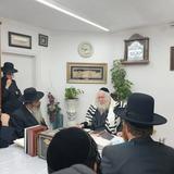 שיעור לבחורי הישיבה לצעירים החדשה בראשות הר' יהודה קרימלובסקי שליט"א