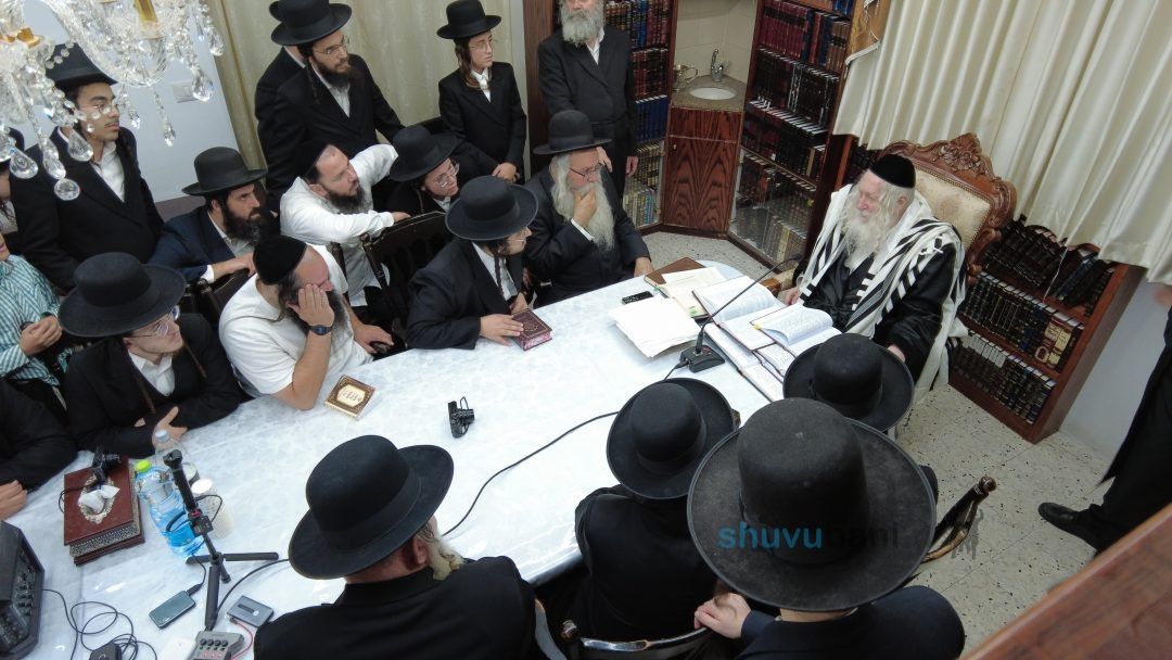 שיעור לכולל ברסלב לוד במעונו של הגה"צ רבי אליעזר ברלנד שליט"א